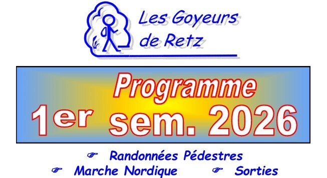 Programme du 1er semestre 2026
