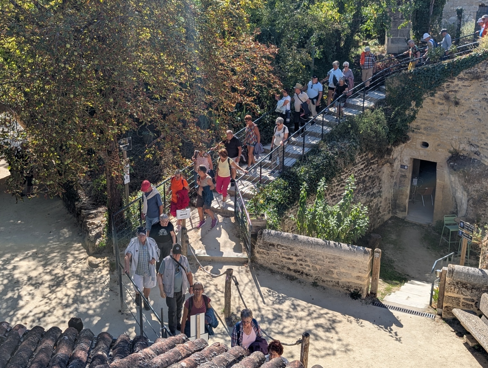 Journée détente à Rochemenier (Doué La Fontaine), lundi 14 septembre