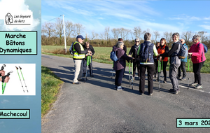 Séance bâtons dynamiques du 3 mars