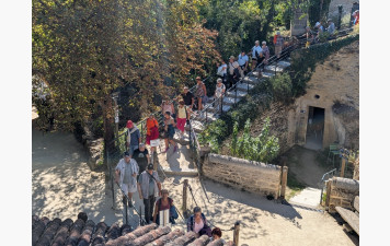Journée détente à Rochemenier (Doué La Fontaine), lundi 14 septembre