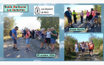 Photos des randos du 2ème semestre 2026