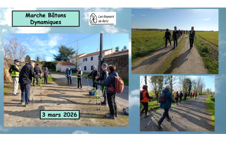 Séance bâtons dynamique du 3 mars