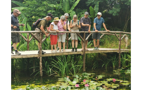 Journée détente au parc floral de la Court d'Aron