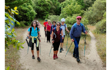 Rando pique-nique des marcheurs nordiques à St Jean-de-Monts